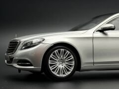 1:18 Mercedes-Benz S Class W222 Iridium Silver - Norev Dealer