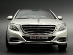 1:18 Mercedes-Benz S Class W222 Iridium Silver - Norev Dealer