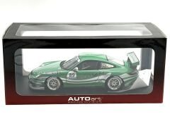 1:18 Porsche 911 997 GT3 Cup 2006 Green Mobil 1 #89 - Autoart