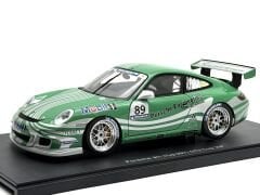 1:18 Porsche 911 997 GT3 Cup 2006 Green Mobil 1 #89 - Autoart