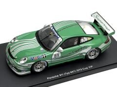 1:18 Porsche 911 997 GT3 Cup 2006 Green Mobil 1 #89 - Autoart