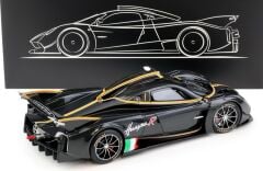 1:18 Pagani Huayra R 2021 Carbon Black  - LCD Model