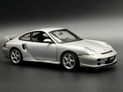 1:18 Porsche 911 Turbo GT2 996 Silver 2002 77841 - Autoart