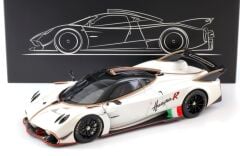 1:18 Pagani Huayra R 2021 Pearl White - LCD Model