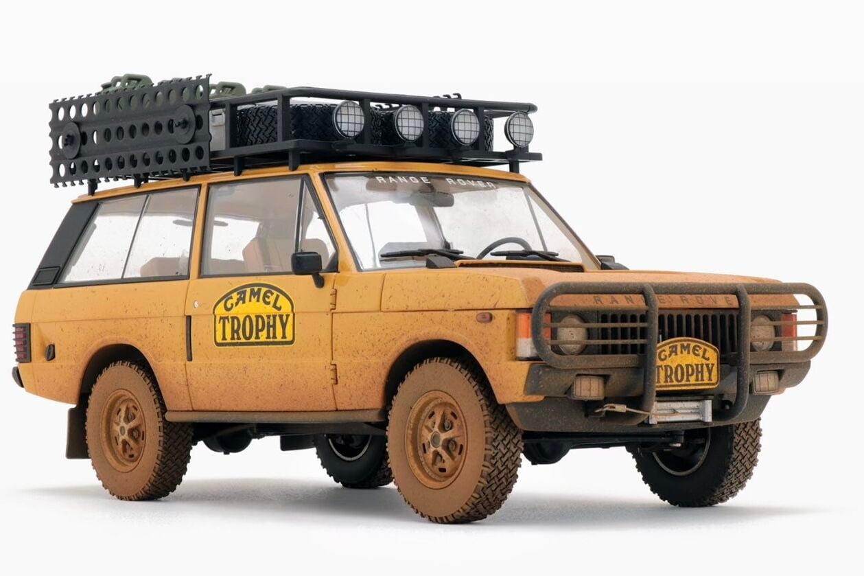 1:18 Range Rover Camel Trophy Papua New Guinea 1982 Kirli - Almost Real