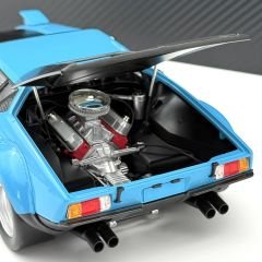 1:18 De Tomaso Pantera GT4 1973 Blue Black - Kyosho