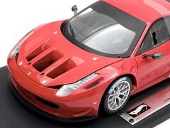 1:18 Ferrari 458 Italia GT2 Rossa Corsa 2011 - Hot Wheels Elite