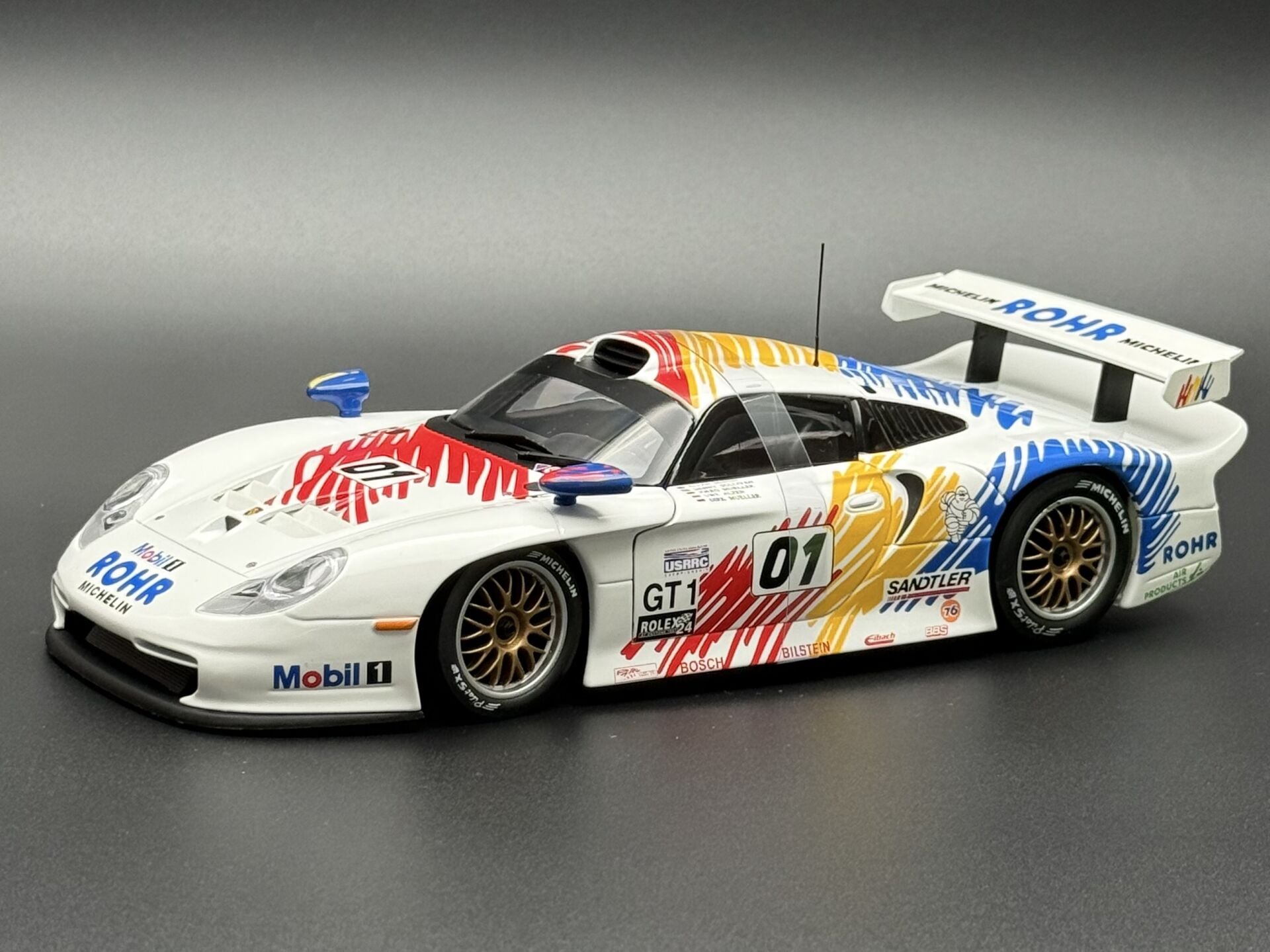 1:18 Porsche 911 GT1 Daytona 1998 ROHR - UT Models