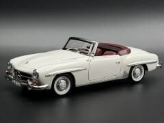 1:18 Mercedes-Benz 190 SL W121 White Grey 1955 - Norev