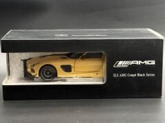 1:18 Mercedes-Benz SLS 6.3 AMG Gull Wing Black Series Yellow - Minichamps