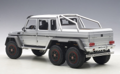 1:18 Mercedes-Benz G63 AMG 6x6 2013 Silver - Autoart Signature