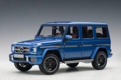 1:18 Mercedes-Benz G63 AMG 2017 Mauritus Blue - Autoart