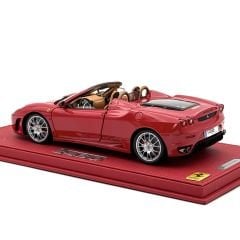 1.18 Ferrari F430 Spider 2005 Red Beige Autoshow 3 Limitli - BBR Model