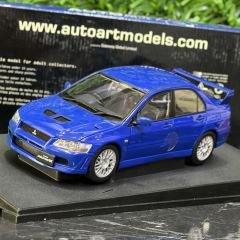 1:18 Mitsubishi Lancer Evo VII 7 Street Car Blue - Autoart// CNR