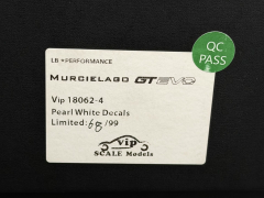 1:18 Lamborghini Murcielago GT EVO LBWK Pearl White - VIP MODELS