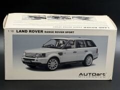 1:18 Land Rover Range Rover Sport 2006 Silver - Autoart