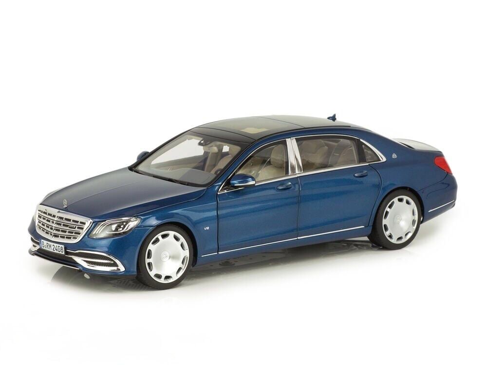 1:18 Mercedes-Maybach S Class S650 X222 Blue 2018 - Norev