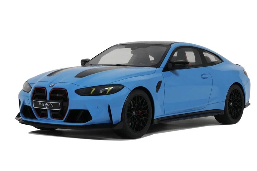 1:18 BMW M4 CS G82 Riviera Blue 2024 GT511 - GT Spirit