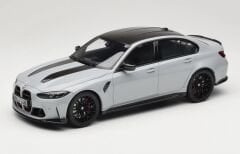 1:18 BMW M3 CS G80 Brooklyn Grey Met 2024 GT510 - GT Spirit