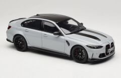 1:18 BMW M3 CS G80 Brooklyn Grey Met 2024 GT510 - GT Spirit