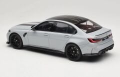 1:18 BMW M3 CS G80 Brooklyn Grey Met 2024 GT510 - GT Spirit