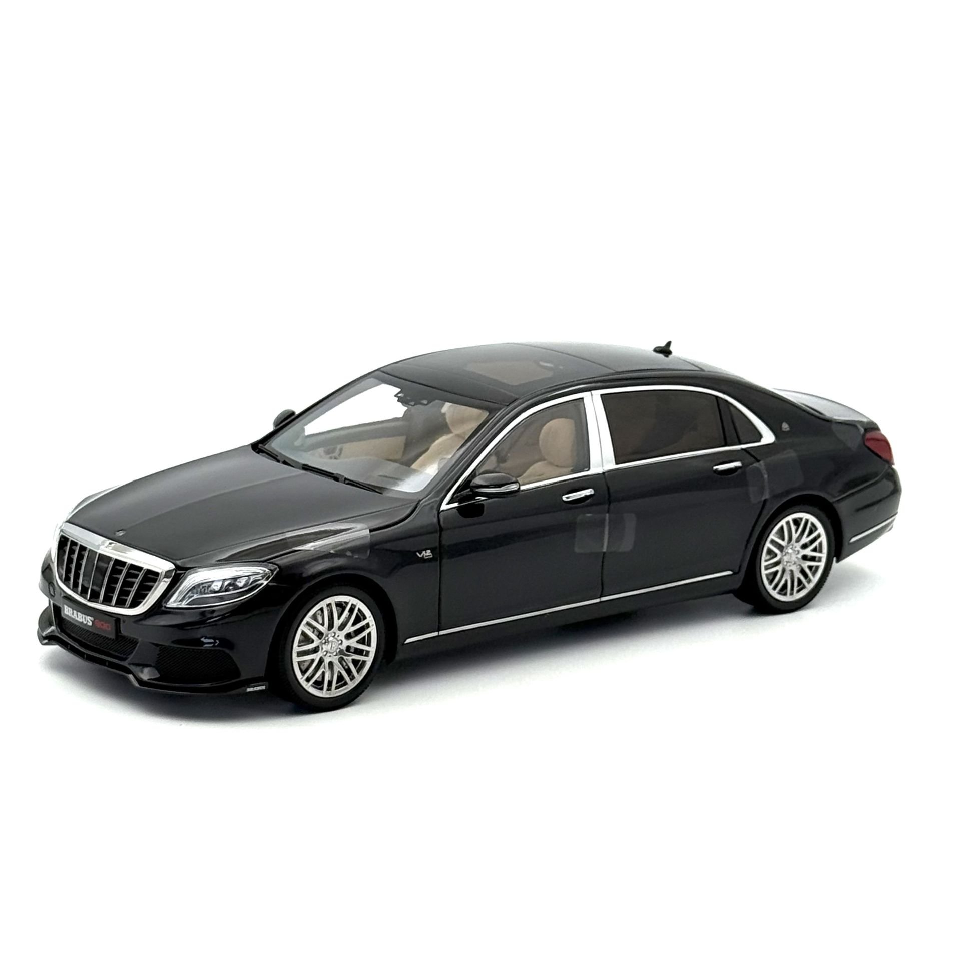 1:18 Mercedes-Maybach S Class BRABUS 900 Obsidian Black - Almost Real