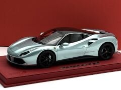 1:18 Ferrari 488 GTB Geneve Auto Show Azzuro Thetis 10 pcs - BBR Models