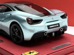 1:18 Ferrari 488 GTB Geneve Auto Show Azzuro Thetis 10 pcs - BBR Models