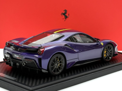 1:18 Ferrari 488 Pista Viola Al Humad Limited 148 pcs. - BBR Model
