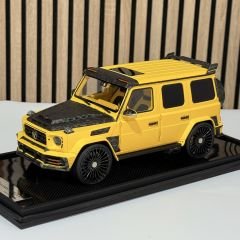 1:18 Mercedes-AMG G63 MANSORY Yellow Camouflage -Timothy Pierre