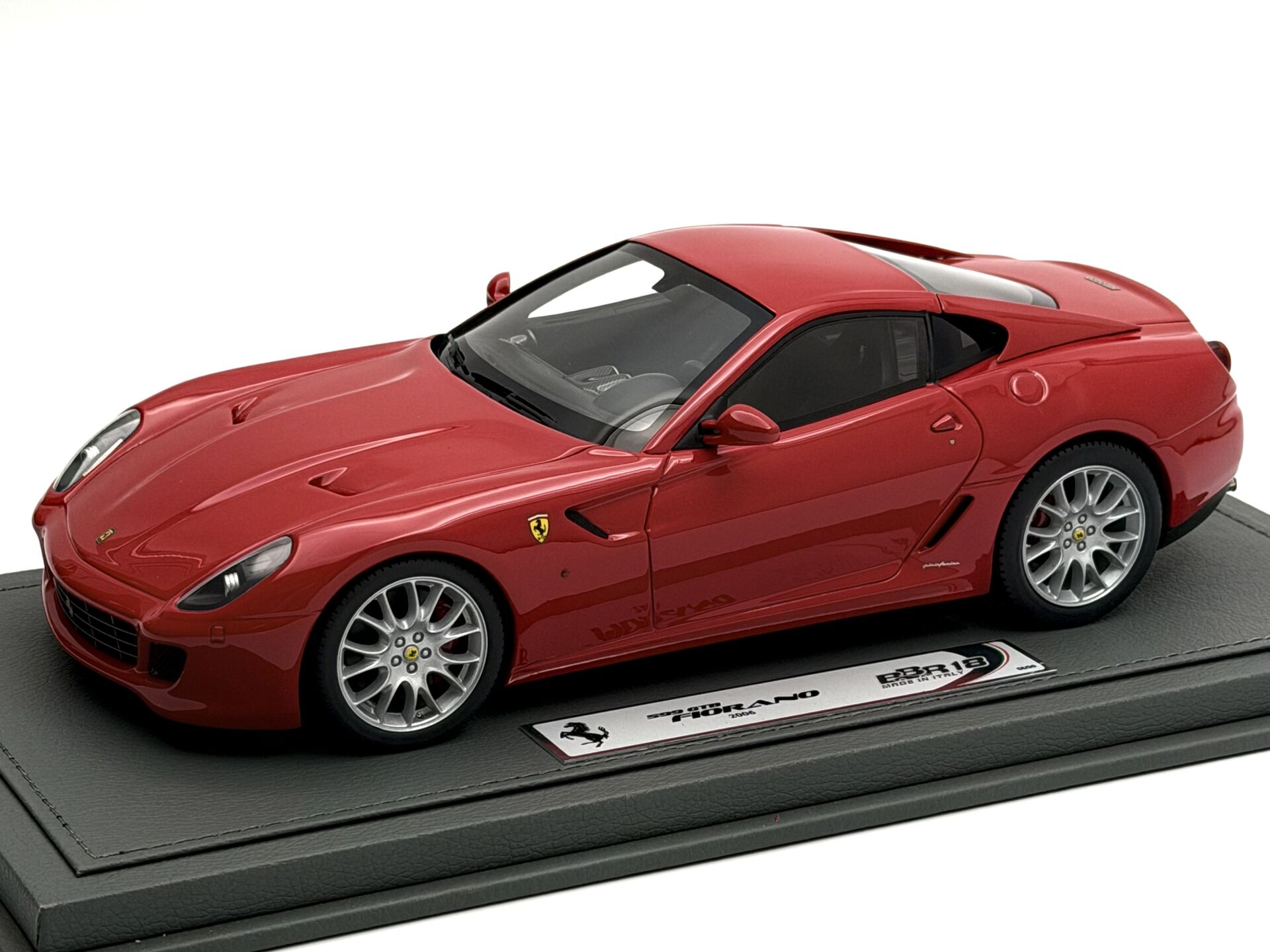 1:18 Ferrari 599 GTB Manual Gear Rosso Corsa - BBR Models
