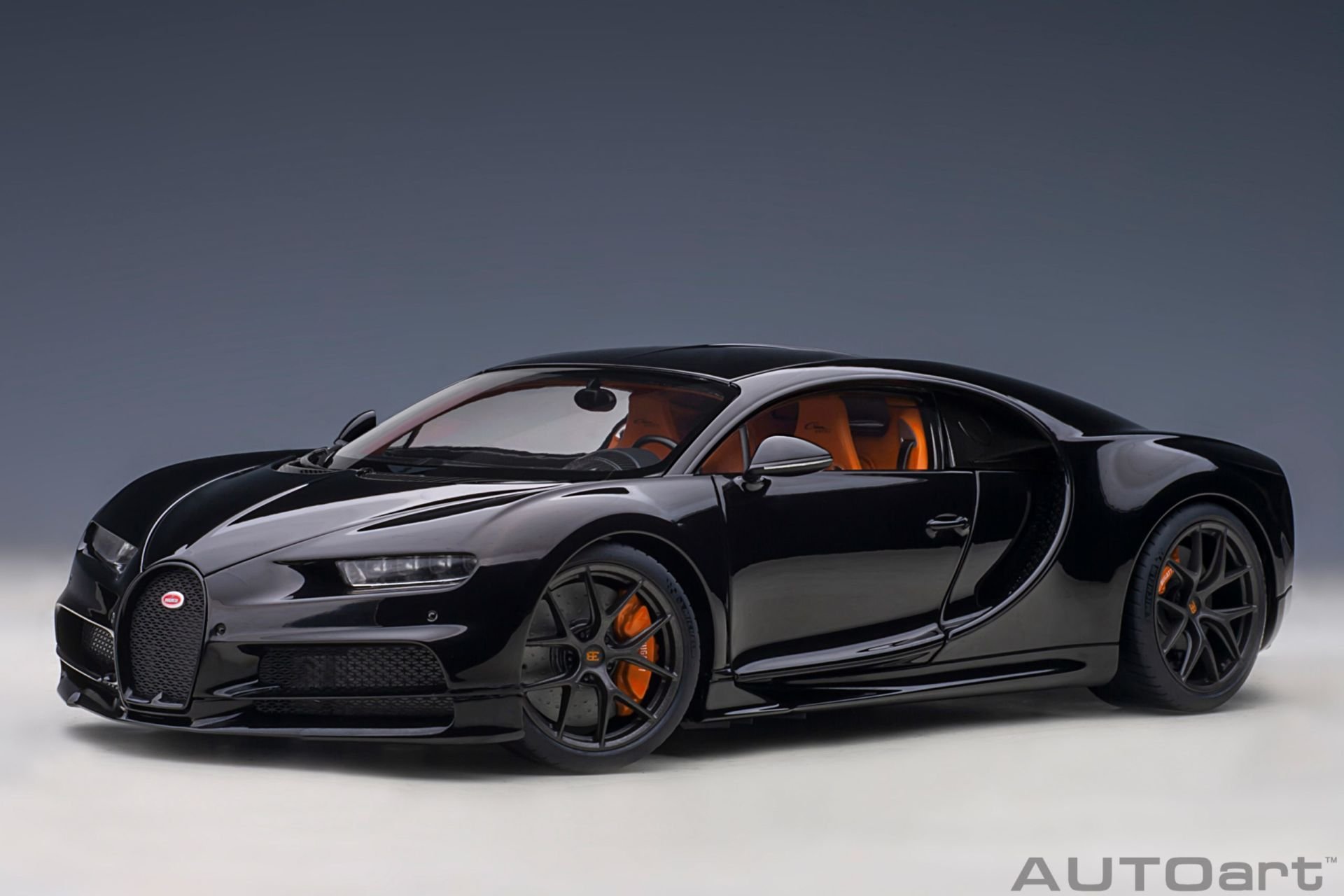 1:18 Bugatti Chiron Sport Noc Turne Black 2019 - AutoArt
