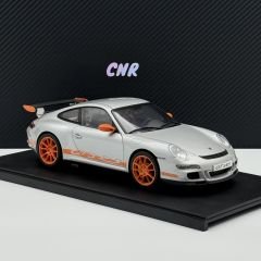 1:18 Porsche 911 997 GT3 RS Silver 77993 - Autoart