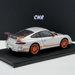 1:18 Porsche 911 997 GT3 RS Silver 77993 - Autoart