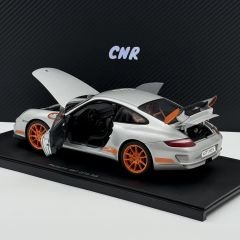 1:18 Porsche 911 997 GT3 RS Silver 77993 - Autoart