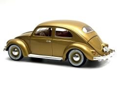 1:18 Volkswagen Kafer Beetle 1 Million Gold 1955 - Burago İtalyan