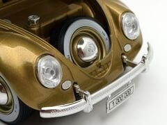 1:18 Volkswagen Kafer Beetle 1 Million Gold 1955 - Burago İtalyan