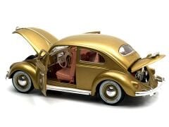 1:18 Volkswagen Kafer Beetle 1 Million Gold 1955 - Burago İtalyan