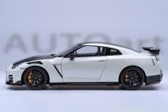 1:18 Nissan GT-R R35 Nismo Special Edition 77501 White - Autoart