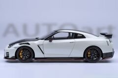 1:18 Nissan GT-R R35 Nismo Special Edition 77501 White - Autoart