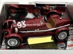 1:18 Alfa Romeo 8C Monza SSKL 1931 Mille Miglia - Burago İtalyan