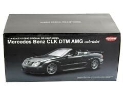 1:18 Mercedes-Benz CLK DTM AMG Cabriolet Black - Kyosho