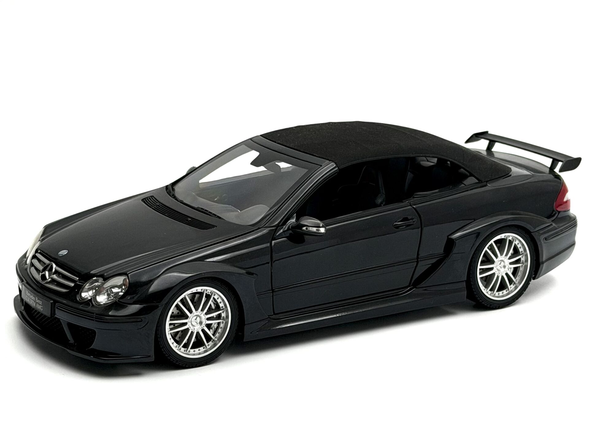 1:18 Mercedes-Benz CLK DTM AMG Cabriolet Black - Kyosho
