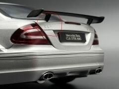 1:18 Mercedes-Benz CLK DTM AMG Coupe Silver - Kyosho