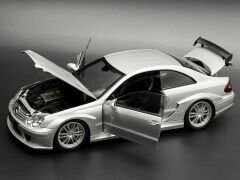 1:18 Mercedes-Benz CLK DTM AMG Coupe Silver - Kyosho