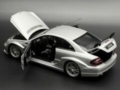 1:18 Mercedes-Benz CLK DTM AMG Coupe Silver - Kyosho