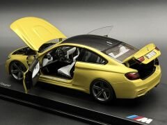 1:18 BMW M4 F82 Coupe Austin Yellow 2014 AÇIKLAMA - Paragon