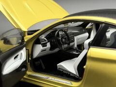 1:18 BMW M4 F82 Coupe Austin Yellow 2014 AÇIKLAMA - Paragon
