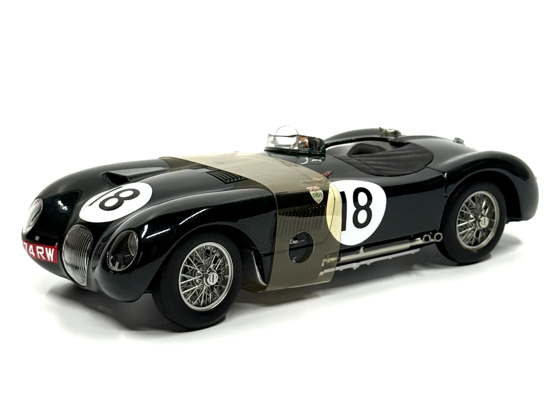 1:18 Jaguar C Type 1953 Le Mans Winner Green 75387 - Autoart