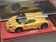 1:18 Ferrari 458 Speciale A 2014 Paris AS Giallo Tristrato - BBR
